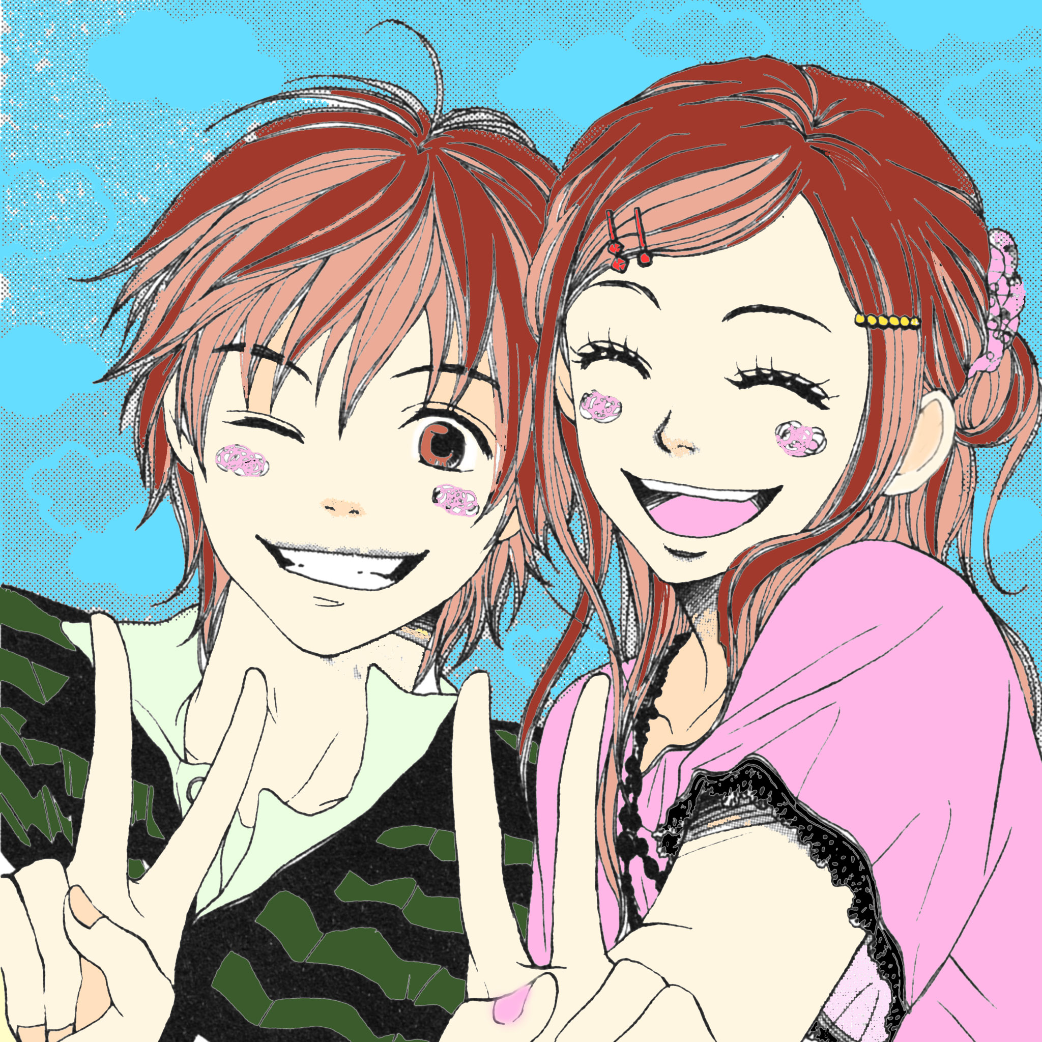 Otani and Koizumi! (coloured)