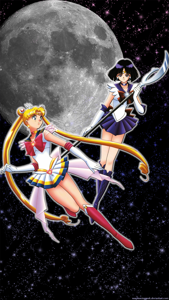 Super Sailor Moon and Sailor S