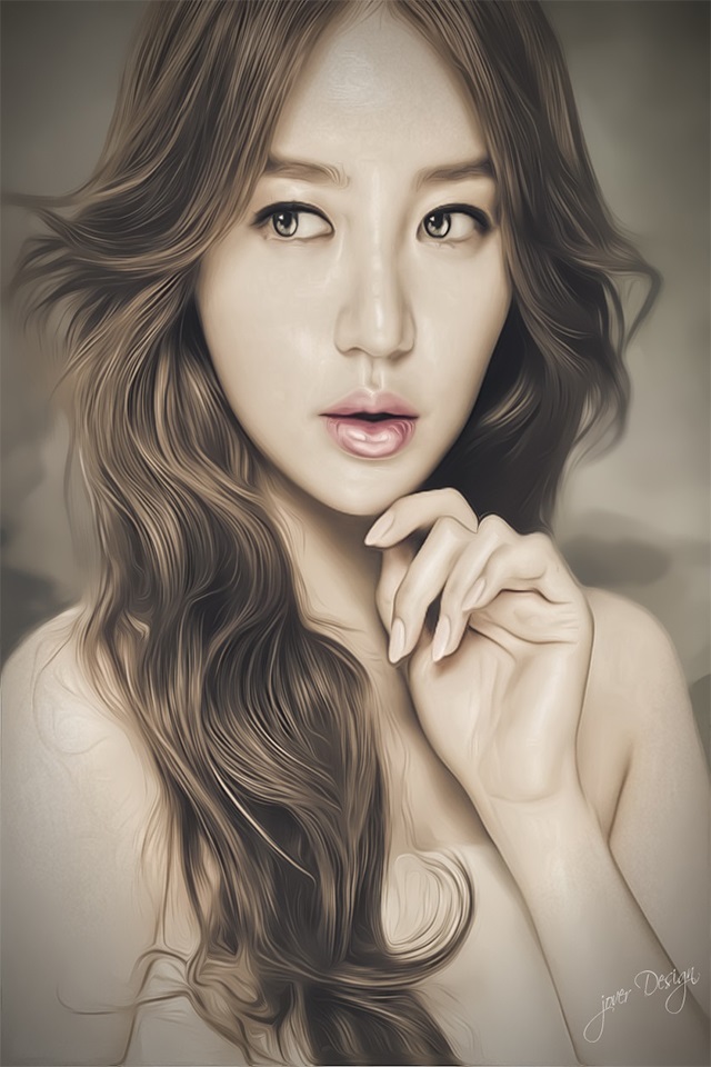 Yoon Eun Hye Painting ver.2