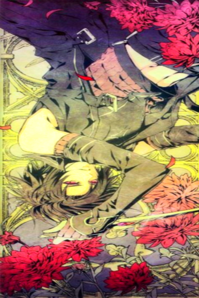 Laying With flowers
